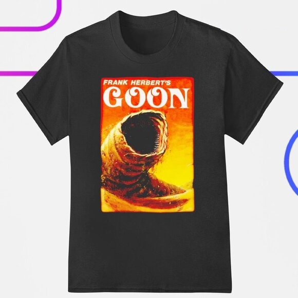 Frank Herberts Goon T Shirt Sci Fi Graphic Fan Gift Vintage Humor Retro Tee 93 - Picture 1 of 5